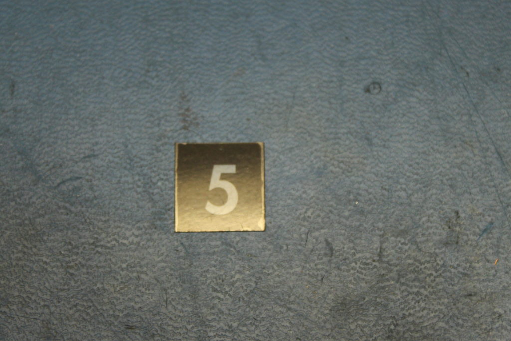 REVERSE #5 MYLAR INSERT | Inclinator Dealer Access Portal